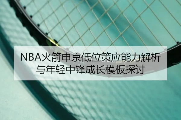 NBA火箭申京低位策应能力解析与年轻中锋成长模板探讨